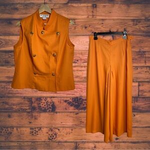 Lew Magram Vintage 70s Orange‎ Set Size 14